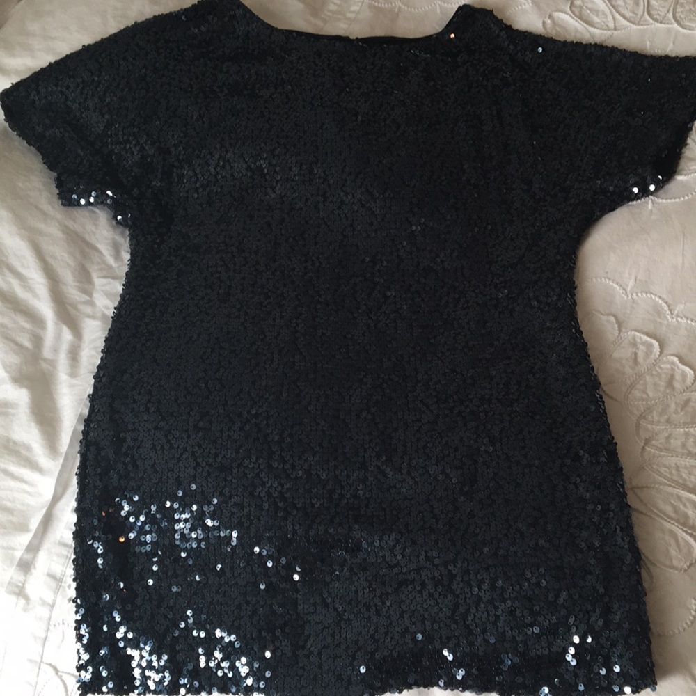 Sequin Midnight Blue Dress